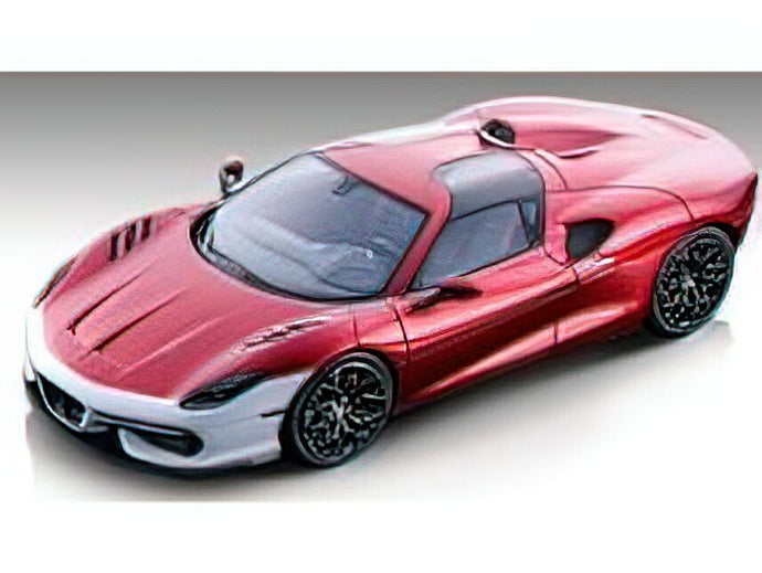 【予約】2023年発売予定TOURING - SUPERLEGGERA ARESE RH95 (CHASSIS AND ENGINE F-12) 2021 - RED MET - GLOSS WHITE /Tecnomodel 1/18ミニカー