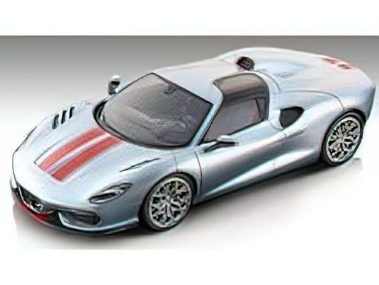 【予約】2023年発売予定TOURING - SUPERLEGGERA ARESE RH95 (CHASSIS AND ENGINE F-12) 2021 - SILVER RED /Tecnomodel 1/18ミニカー