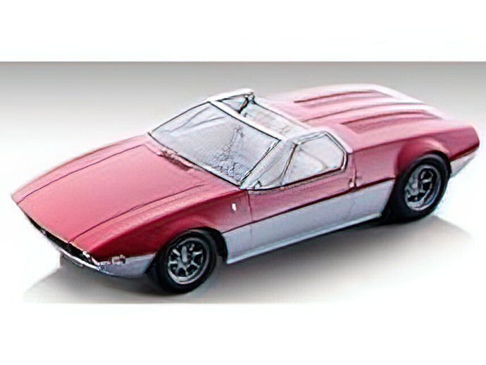 【予約】10-12月以降発売予定DE TOMASO - MANGUSTA SPIDER 1986 - RED SILVER /Tecno 1/18 ミニカー