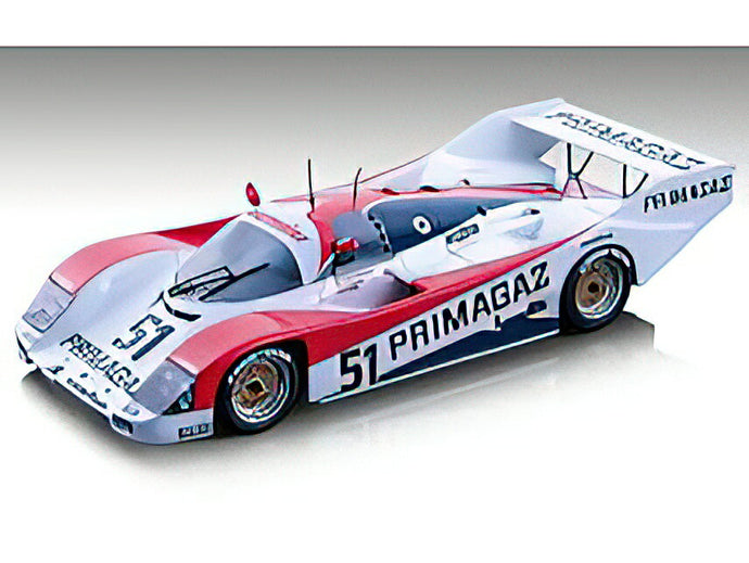 【予約】12月以降発売予定PORSCHE - 962C PRIMAGAZ N 51 24h LE MANS 1991 J.LASSIG - O.ALTENBACH - P.YVER - WHITE RED /TECNOMODEL 1/18 ミニカー