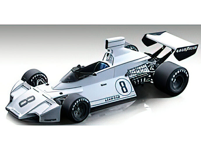 【予約】12月以降発売予定BRABHAM - F1 BT44 N 8 SWEDEN GP 1974 R.VON OPEL - WHITE /TECNOMODEL 1/18 ミニカー