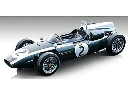 【予約】12月以降発売予定COOPER - F1 T53 N 2 BRITISH GP 1960 B.McLAREN - GREEN /TECNOMODEL 1/18 ミニカー