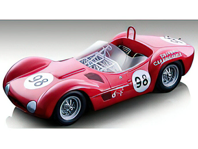 【予約】12月以降発売予定MASERATI - TIPO 61 BIRDCAGE N 98 WINNER RIVERSIDE GP 1960 CARROLL SHELBY - RED /TECNOMODEL 1/18 ミニカー