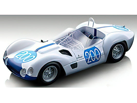 【予約】12月以降発売予定MASERATI - F1 TIPO 61 BIRDCAGE N 200 WINNER TARGA FLORIO 1960 U.MAGLIOLI - N.VACCARELLA - WHITE /TECNOMODEL 1/18 ミニカー