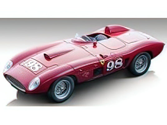 【予約】2024年発売予定FERRARIフェラーリ 410S JOHN EDGAR FERRARI USA N 98 WINNER PALM SPRING 1956 CAROL SHELBY - RED/Tecno 1/18 ミニカー