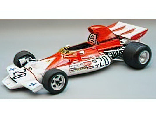 【予約】10-12月以降発売予定BRM - F1 160B N 28 SPAIN GP 1972 ALEX SOLER ROIG - WHITE RED /Tecno 1/18 ミニカー