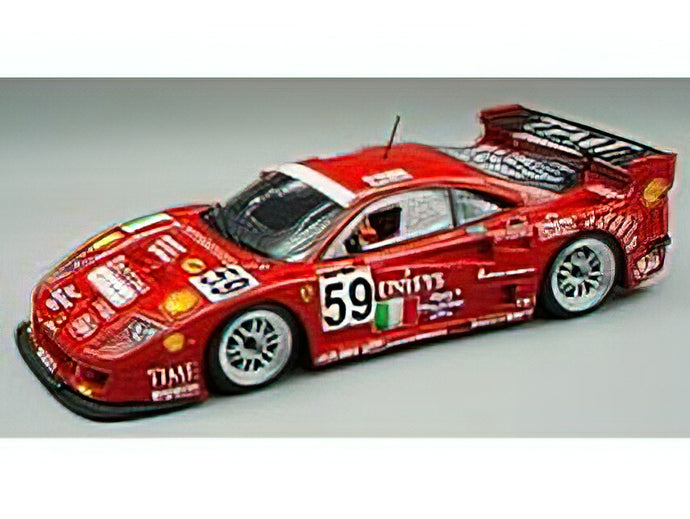 【予約】2023年発売予定FERRARI - F40 GTE 3.5L TURBO V8 TEAM ENNEA SRL N 59 24h LE MANS 1996 P.NAPPI - R.DONOVAN - T.OTA - RED /Tecnomodel 1/18ミニカー