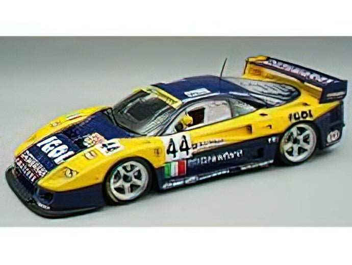 【予約】2023年発売予定FERRARI - F40 GTE 3.5L TURBO V8 TEAM ENNEA SRL IGOL N 44 24h LE MANS 1996 L.DELLA NOCE - A.OLOFSSON - C.ROSENBLAD - YELLOW BLUE /Tecnomodel 1/18ミニカー