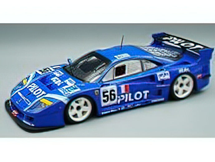 【予約】2023年発売予定FERRARI - F40 LM 3.5L TURBO V8 TEAM PILOT PEN RACING N 56 24h LE MANS 1996 M.FERTE - O.THEVENIN - N.LEBOISSETIER - BLUE /Tecnomodel 1/18ミニカー