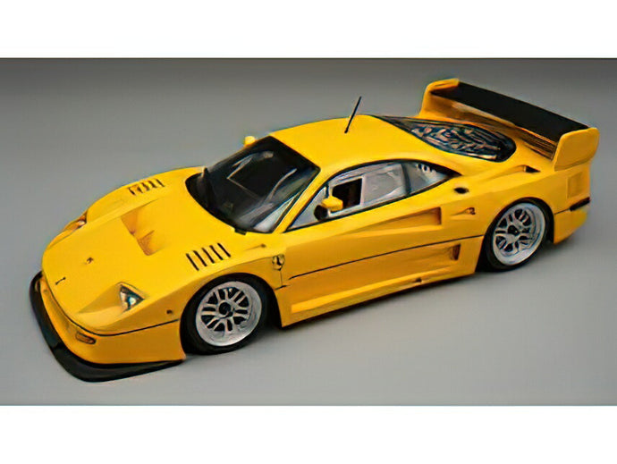 【予約】2024年発売予定FERRARIフェラーリ F40 LM PRESS VERSION 1996 BBSホイール GIALLO MODENA - YELLOW /Tecno 1/18 ミニカー