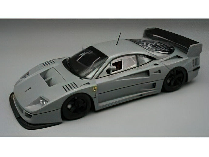 【予約】2024年発売予定FERRARIフェラーリ F40 LM PRESS VERSION 1996 - BLACK WHEELS - GRIGIO MEDIO - GREY /Tecno 1/18 ミニカー