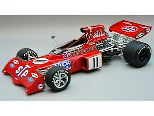 【予約】10-12月以降発売予定MARCH - F1 721X STP N 11 BELGIUM GP 1972 RONNIE PETERSON - RED /Tecno 1/18 ミニカー