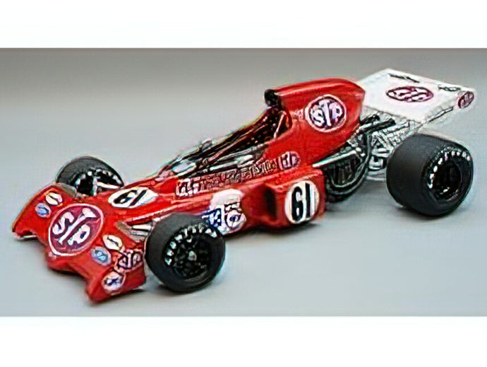 【予約】10-12月以降発売予定MARCH - F1 721X STP N 61 RACE OF CHAMPIONS 1972 RONNIE PETERSON - RED WHITE /Tecno 1/18 ミニカー