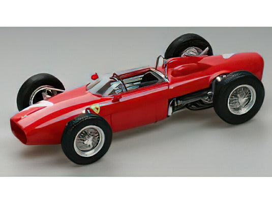 【予約】2024年発売予定FERRARIフェラーリ F1 156 N 4 GERMAN GP 1962 LORENZO BANDINI - RED /Tecno 1/18 ミニカー