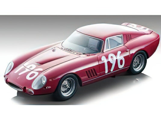 【予約】2024年発売予定FERRARIフェラーリ 275 GTB/C COMPETIZIONE N 196 TARGA FLORIO 1965 G.BISCALDI - B.DESERTI - RED /Tecno 1/18 ミニカー