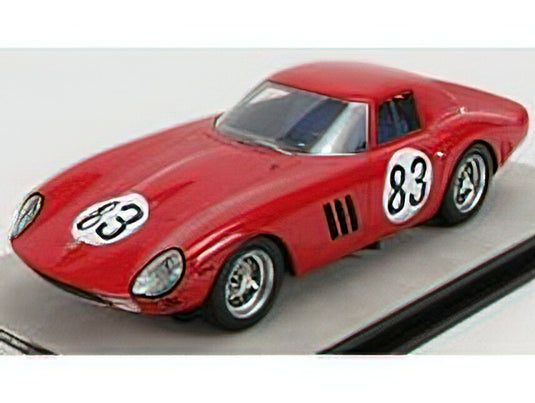 FERRARI - 250 GTO 64 TEAM SEFAC N 83 2th 1000km NURBURGRING 1964 M.PARKES - J.GUICHET - RED /Tecnomodel 1/18ミニカー