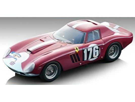 【予約】2024年発売予定FERRARIフェラーリ 250 GTO 64 N 176 TOUR DE FRANCE 1964 D.PIPER - J.SIFFERT - RED LIGHT BLUE /Tecno 1/18 ミニカー