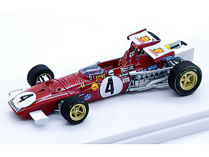 【予約】12月以降発売予定FERRARI - F1 312B N 4 WINNER ITALY GP 1970 CLAY REGAZZONI - RED WHITE /TECNOMODEL 1/43 ミニカー