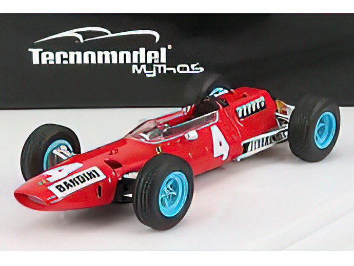 FERRARI - F1 512 N 4 ITALIAN GP 1965 L.BANDINI - RED /TECNOMODEL 1/43 ミニカー