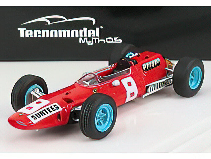 FERRARI - F1 512 N 8 ITALIAN GP 1965 J.SURTEES - RED /TECNOMODEL 1/43 ミニカー