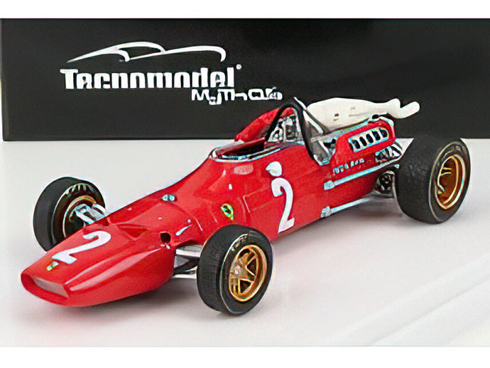 FERRARI - F1 312 F1-67 N 2 ITALIAN GP 1967 C.AMON - RED /TECNOMODEL 1/43 ミニカー
