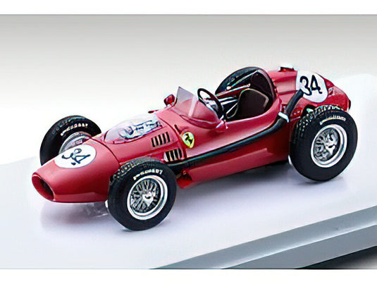 【予約】12月以降発売予定FERRARI - F1 DINO 246 N 34 MONACO GP 1958 LUIGI MUSSO - RED /TECNOMODEL 1/43 ミニカー