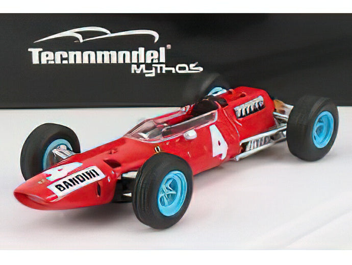 【予約】2024年発売予定FERRARIフェラーリ F1 512 N 4 ITALY GP 1965 LORENZO BANDINI - RED /Tecno 1/43 ミニカー