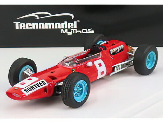 【予約】2024年発売予定FERRARIフェラーリ F1 512 N 8 ITALY GP 1965 JOHN SURTEES - RED /Tecno 1/43 ミニカー