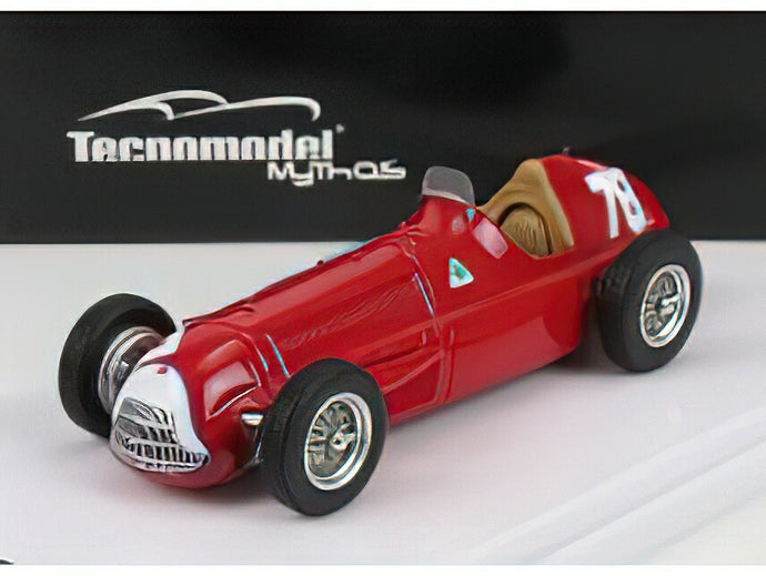 【予約】2024年発売予定ALFA ROMEOアルファロメオ F1 ALFETTA 159 N 78 GERMAN GP 1951 PAUL PIETSCH - RED /Tecno 1/43 ミニカー