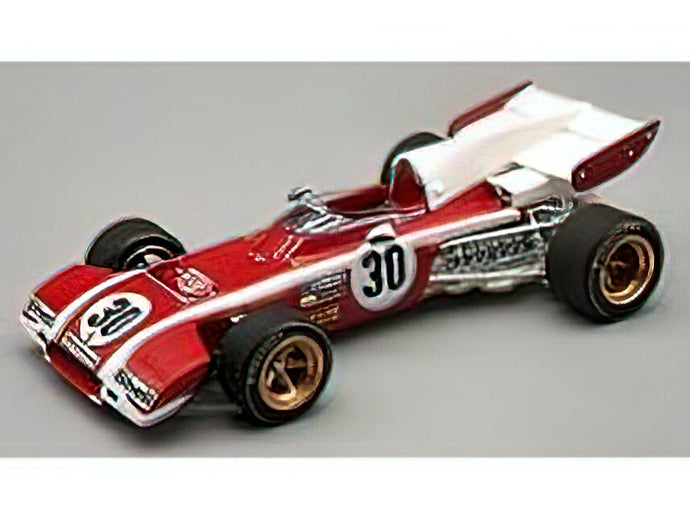 【予約】12月以降発売予定FERRARIフェラーリ F1 312B2 N 30 PRACTICE BELGIUM GP 1972 C.REGAZZONI - RED WHITE /Tecno 1/43 ミニカー