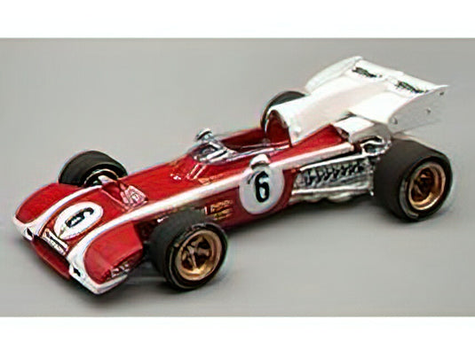 【予約】12月以降発売予定FERRARIフェラーリ F1 312B2 N 6 SOUTH AFRICA GP 1972 C.REGAZZONI - RED WHITE /Tecno 1/43 ミニカー