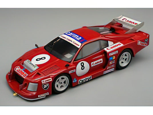 【予約】2024年発売予定FERRARIフェラーリ 308 GTB TURBO N 8 KYALAMI 1981 CARLO FACETTI - MARTINO FINOTTO - RED /Tecno 1/43 ミニカー