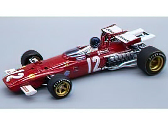【予約】2023年発売予定FERRARI - F1 312B N 12 WINNER AUSTRIA GP (with pilot figure) 1970 JACKY ICKX - RED WHITE /Tecnomodel 1/18ミニカー