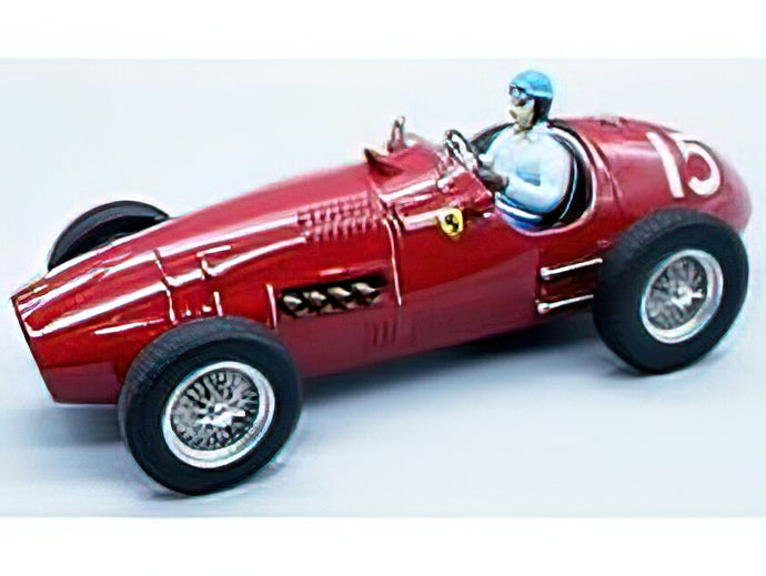 【予約】2023年発売予定FERRARI - F1 500 F2 N 15 WINNER BRITISH GP ALBERTO ASCARI (with pilot figure) 1952 WORLD CHAMPION - RED /Tecnomodel 1/18ミニカー