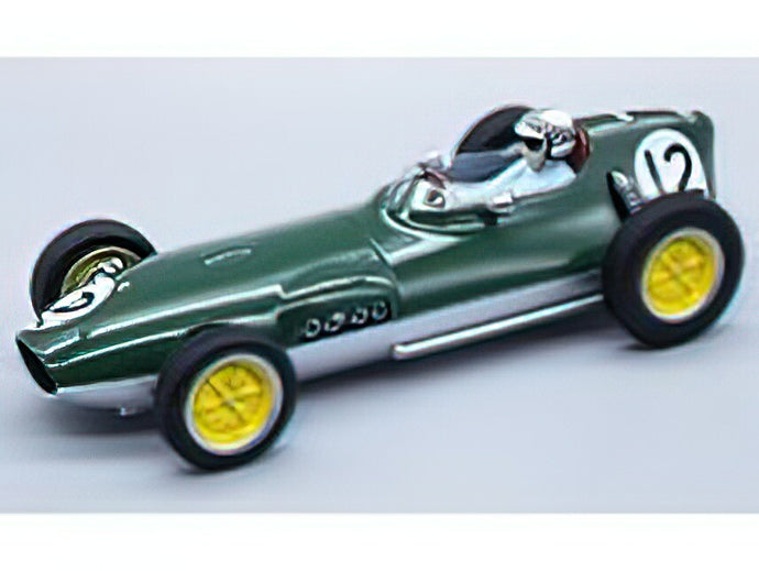 【予約】2023年発売予定LOTUS - F1 16 N 12 DUTCH GP (with pilot figure) 1959 INNES IRELAND - BRITISH RACING GREEN SILVER /Tecnomodel 1/18ミニカー