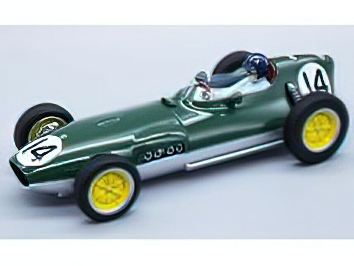 【予約】2023年発売予定LOTUS - F1 16 N 14 DUTCH GP (with pilot figure) 1959 GRAHAM HILL - BRITISH RACING GREEN SILVER /Tecnomodel 1/18ミニカー