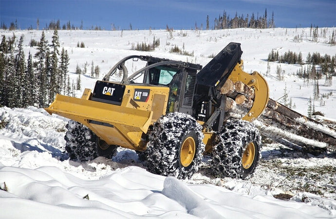 【予約】4-6月以降発売予定Cat 555D Skidder /Tonkinトンキンレプリカ 建設機械模型 工事車両 1/50 ミニチュア 重機