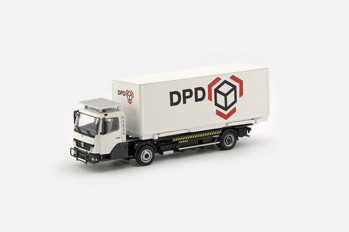 特注KAMAG Wiesel White with DPD Container トラック コンテナ/TONKIN 建設機械模型 工事車両 1/50 ミニチュア