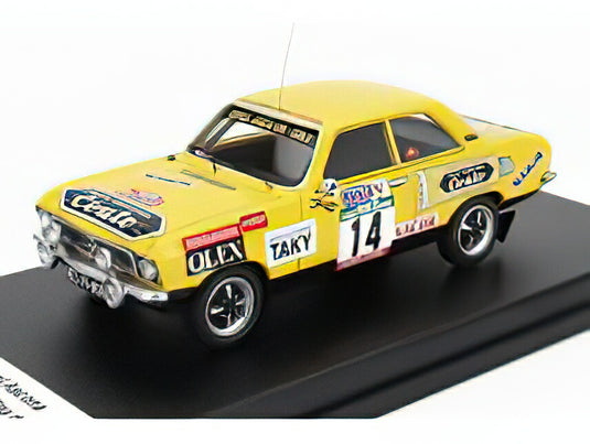 OPEL  ASCONA  N 14 9th RALLY PORTUGAL 1976 MANUEL INACIO /Trofeu 1/43ミニカー