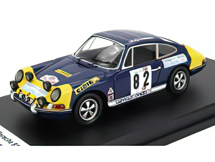 PORSCHE  911S COUPE N 82 TAP RALLY 1970 COLACO MARQUES /Trofeu 1/43ミニカー