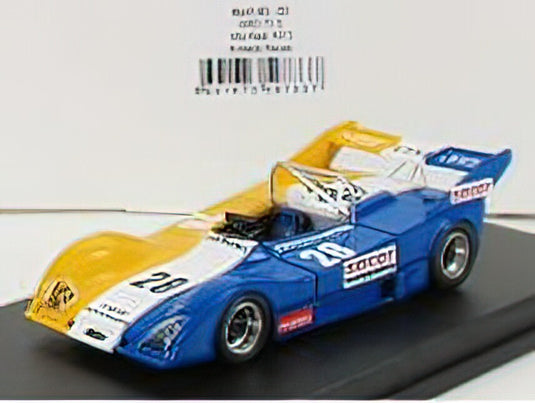 GRD - S73 TEAM SOCAR N 28 VILA REAL 1973 E.NEVES - BLUE WHITE YELLOW /Trofeu 1/43 ミニカー