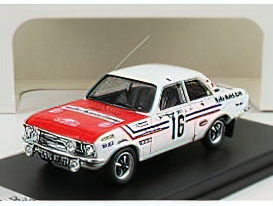 OPEL  ASCONA N 16 WINNER Gr.1 RALLY MONTECARLO 1972 J.RAGNOTTI - P.THIMONIER - WHITE RED /Trofeu 1/43 ミニカー