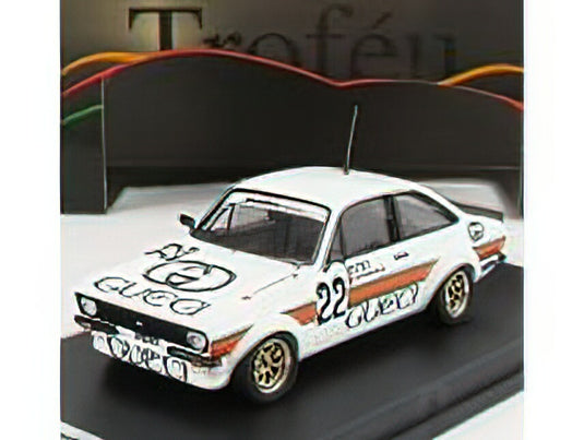 FORD ENGLAND - ESCORT MKII N 22 3rd ESTORIL 1985 J.SANTOS - J.BESSA - WHITE /Trofeu 1/43 ミニカー