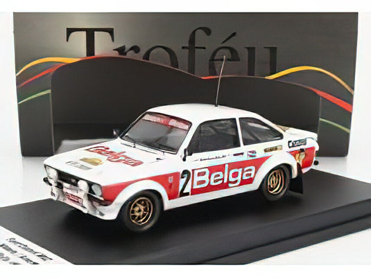 FORD ENGLAND  ESCORT MKII  N 2 RALLY CONDROZ 1979 H.MIKKOLA /Trofeu 1/43ミニカー