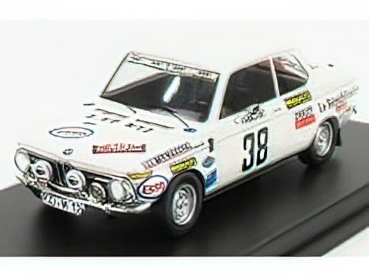 BMW - 2002 N 38 RALLY MONTECARLO 1971 N.KOOB - J.BRANDENB - WHITE /Trofeu 1/43 ミニカー