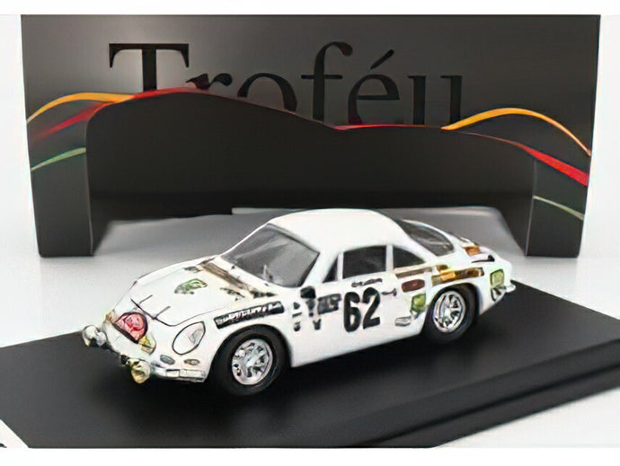 RENAULT  A110 ALPINE N 62 RALLY MONTECARLO 1973 THIERRY SABINE /Trofeu 1/43ミニカー