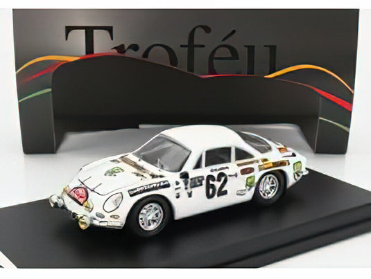 RENAULT  A110 ALPINE N 62 RALLY MONTECARLO 1973 THIERRY SABINE /Trofeu 1/43ミニカー