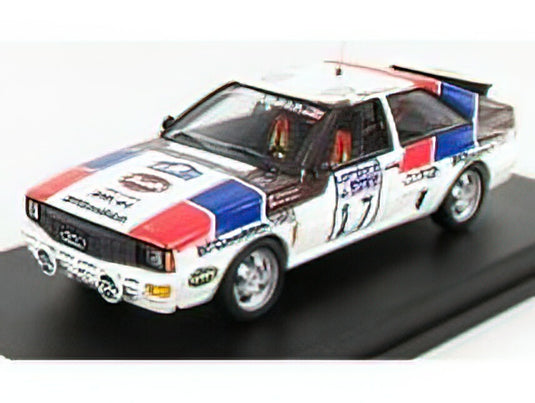 AUDIアウディ QUATTRO N 17 RALLY RAC 1984 J.BUFFUM - N.WILSON - WHITE RED BLUE /Trofeu 1/43 ミニカー