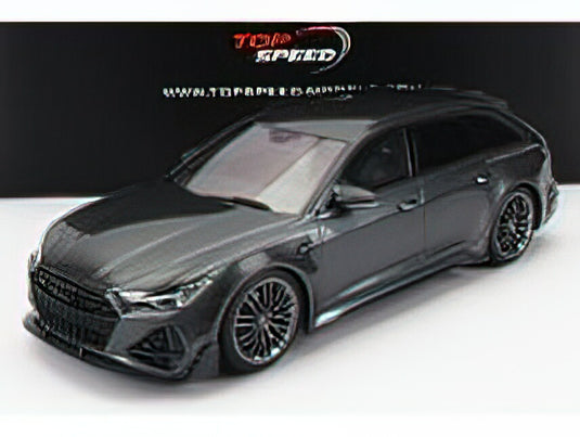 AUDI - A6 RS6 ABT AVANT C8 2021 - DAYTONA GREY /TOPSPEED  1/18 ミニカー