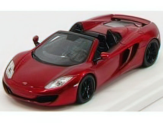 McLARENマクラーレン - MP4-12C SPIDER 2013 - VOLCANO RED MET /TrueScale  1/43 ミニカー